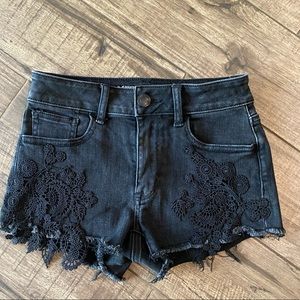 American Eagle high rise shortie 💜